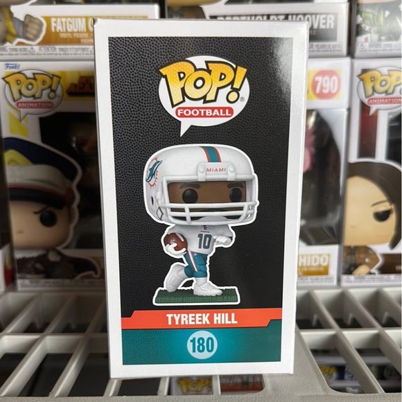 Funko POP! NFL Football Dolphins Tyreek Hill Figure #180 - Picture 5 of 7